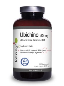 Kenay Ubichinol  Koenzym Q10 50 mg (300 kap)