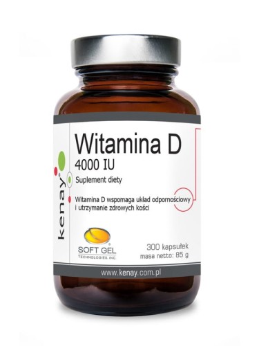 Kenay Witamina D3 4000 IU (300 kap)