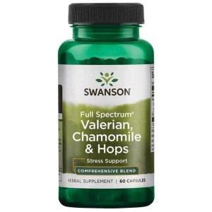 Swanson Valerian (Waleriana Rumianek i Chmiel) - (60 kap)