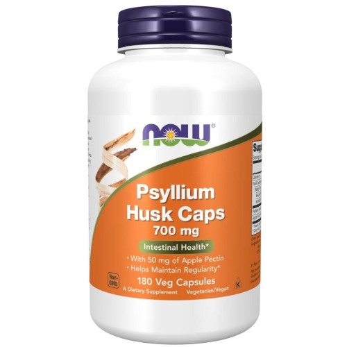 Now Foods Psyllium Husk (Babka płesznik) 700 mg (180kap)