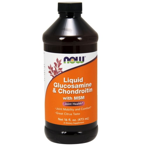 Now Foods Liquid Glucosamine&Chondroitin With MSM ( 473ml)