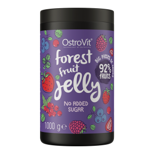 OstroVit Forest fruit Jelly Owoce w żelu 1000 g owoców leśnych