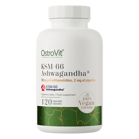 OstroVit KSM-66 Ashwagandha® VEGE (120 kap)