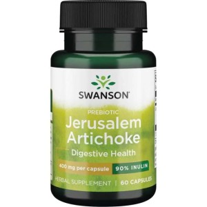 Swanson Słonecznik bulwiasty (Jerusalem Artichoke) 400mg - (60 kap)