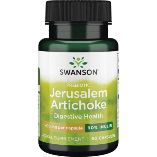 Swanson Słonecznik bulwiasty (Jerusalem Artichoke) 400mg - (60 kap)