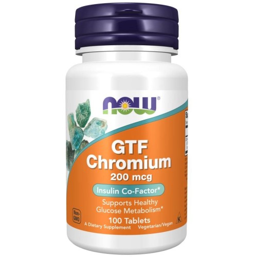Now Foods Chrom GTF 200 mcg (100 tab)