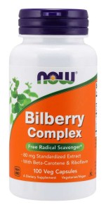 Now Foods Bilberry Complex (100 kap)BORÓWKA CZERNICA