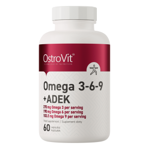 OstroVit Omega 3-6-9 + ADEK (60 kap)