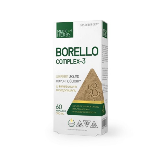 Medica Herbs Borello Complex-3 500mg (60kap)