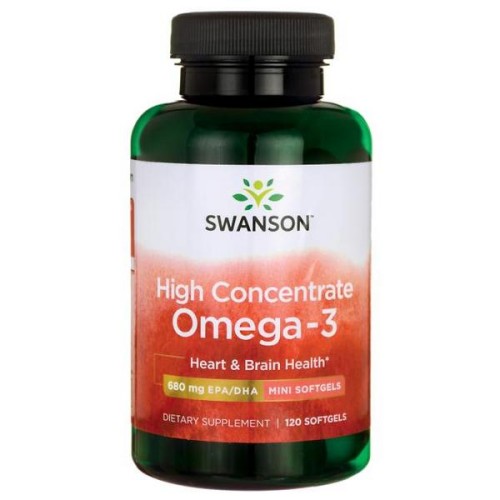 Swanson Omega-3 MEG-3 - (120 kap)