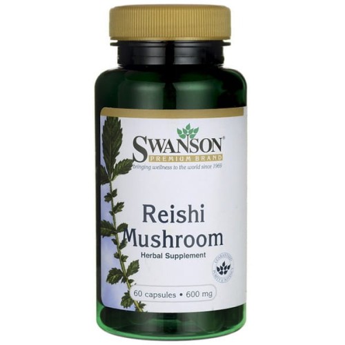 Swanson Reishi Mushroom 600mg - (60 kap)