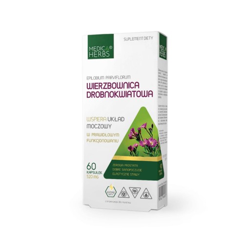 Medica Herbs Wierzbownica Drobnokwiatowa 520mg (60kap)