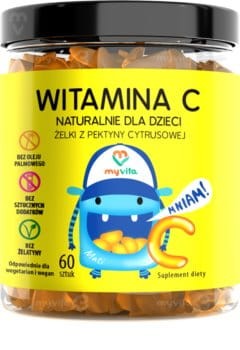 MyVita Witamina C Naturalne żelki z pektyny cytrusowej (60 szt)