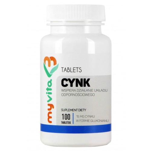MyVita Cynk Glukonian (100 tab)
