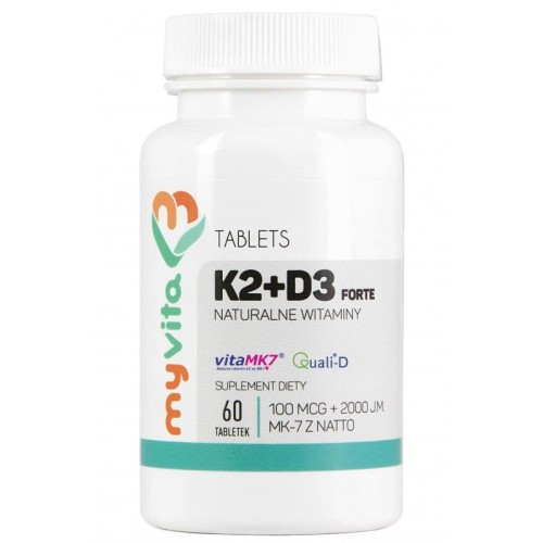 MyVita Witamina K2 + D3 FORTE (60tab)