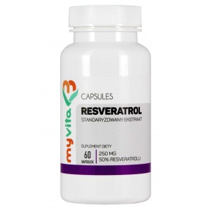 MyVita Resveratrol Resweratrol 250mg (60 kap)
