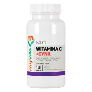 MyVita Witamina C+cynk(100 tab)