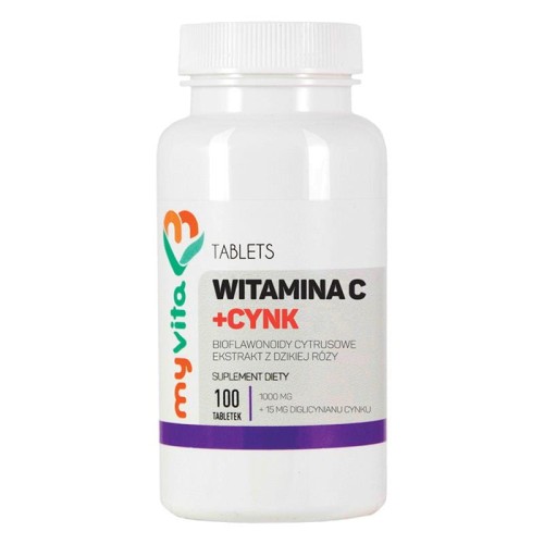 MyVita Witamina C+cynk(100 tab)
