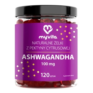 MyVita Naturalne żelki ashwagandha (120 szt)