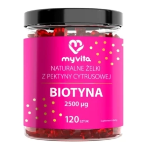 MyVita Żelki naturalne Biotyna (120 szt)