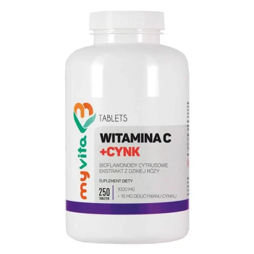 MyVita Witamina C+cynk (250 tab)