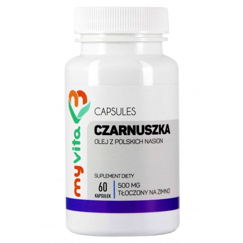 MyVita Czarnuszka - Olej z polskich nasion (60 kap)