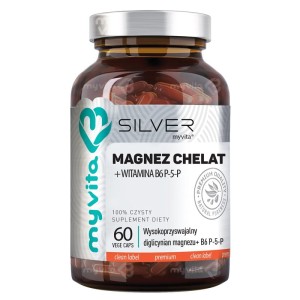 MyVita Silver Magnez CHELAT+ B6 P-5-P (60 kap)