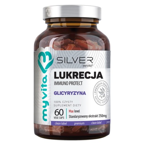 MyVita Silver Lukrecja ekstrakt (60 kap)