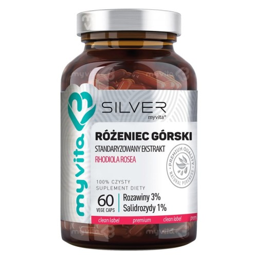 MyVita Silver Różeniec górski (60 kap)