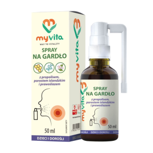 MyVita Spray na gardło  dzieci i dorośli (50ml )