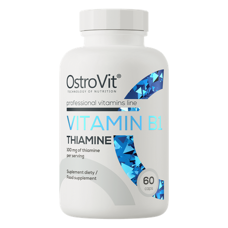OstroVit Witamina B1 Tiamina 60 kap