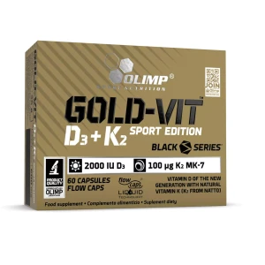 Olimp Gold-Vit® D3+K2 2000 IU (60kap)Sport Edition 