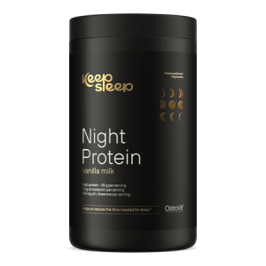 OstroVit Keep Sleep Night Protein waniliowego mleka (400g)