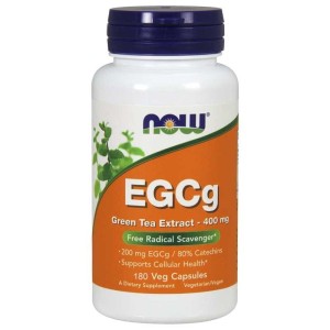 Now Foods EGCg (Green Tea) Extract 400 mg (180 kap)