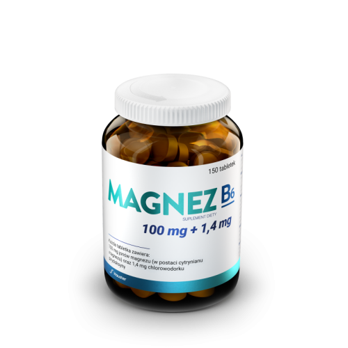 Hauster Magnez z B6  100 mg (150 tab)