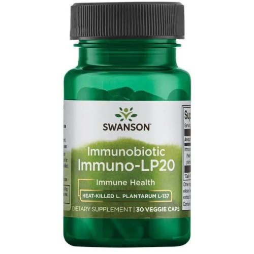 Swanson Immunobiotic Immuno Probiotic - LP20 50mg (Probiotyk) - (30 kap)