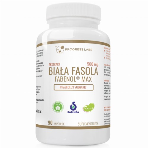 Progress Labs Biała fasola 500mg (90kap)