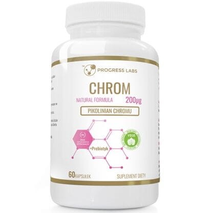 Progress Labs Pikolinian Chromu 200mcg (60 kap)