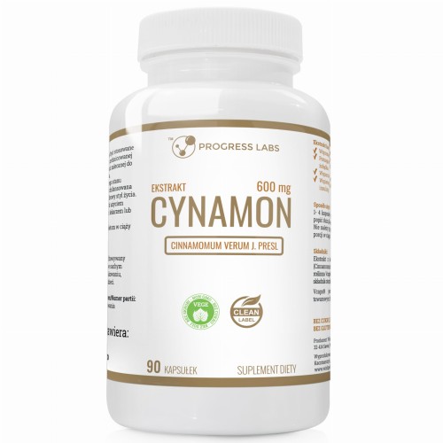 Progress Labs Cynamon cejloński 600mg (90kap)