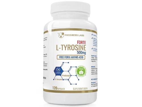 Progress Labs L-Tyrosine  Forte 500mg (120 kap)