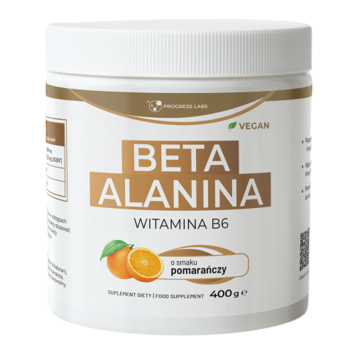 Progress Labs Beta Alanina  smak pomarańcza(400mg)