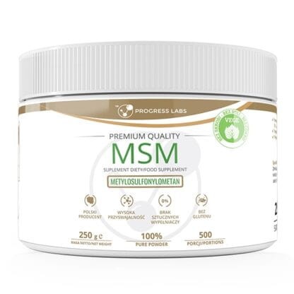 Progress Labs MSM proszek Siarka Organiczna (250g)