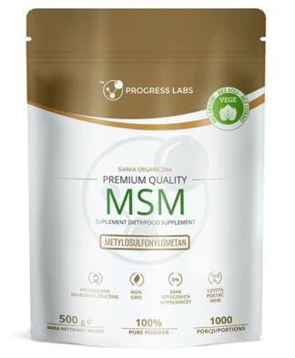 Progress Labs MSM proszek Siarka Organiczna (500g)