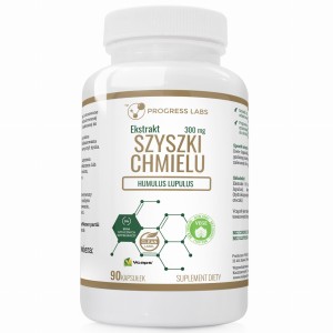 Progress Labs Szyszka Chmielu 300mg (90 kap)