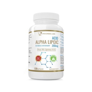 Progress Labs Kwas Alfa Liponowy ALA 200mg (120 kap )