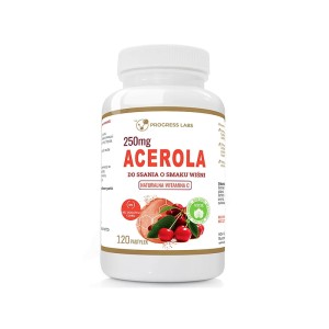 Progress Labs Acerola  250mg do ssania (120 pastylek)