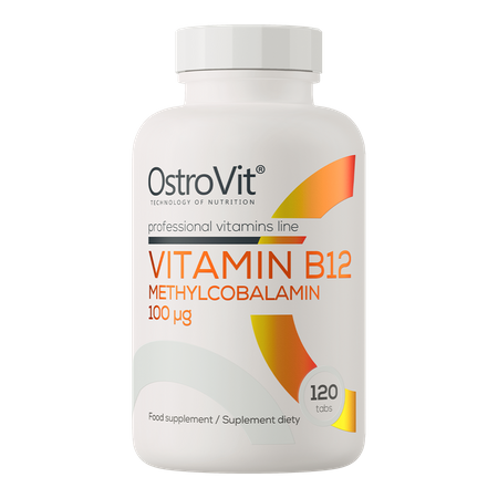 OstroVit Witamina B12 Metylokobalamina 100 µg (120 tab)