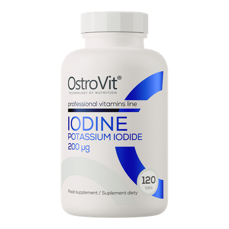 OstroVit JOD Jodek Potasu 200 μg (120 tab)
