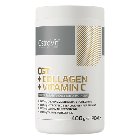 CGT + Kolagen + Witamina C brzoskwiniowy (400g)