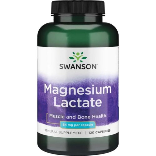 Swanson Mleczan magnezu 84mg - (120 kap)